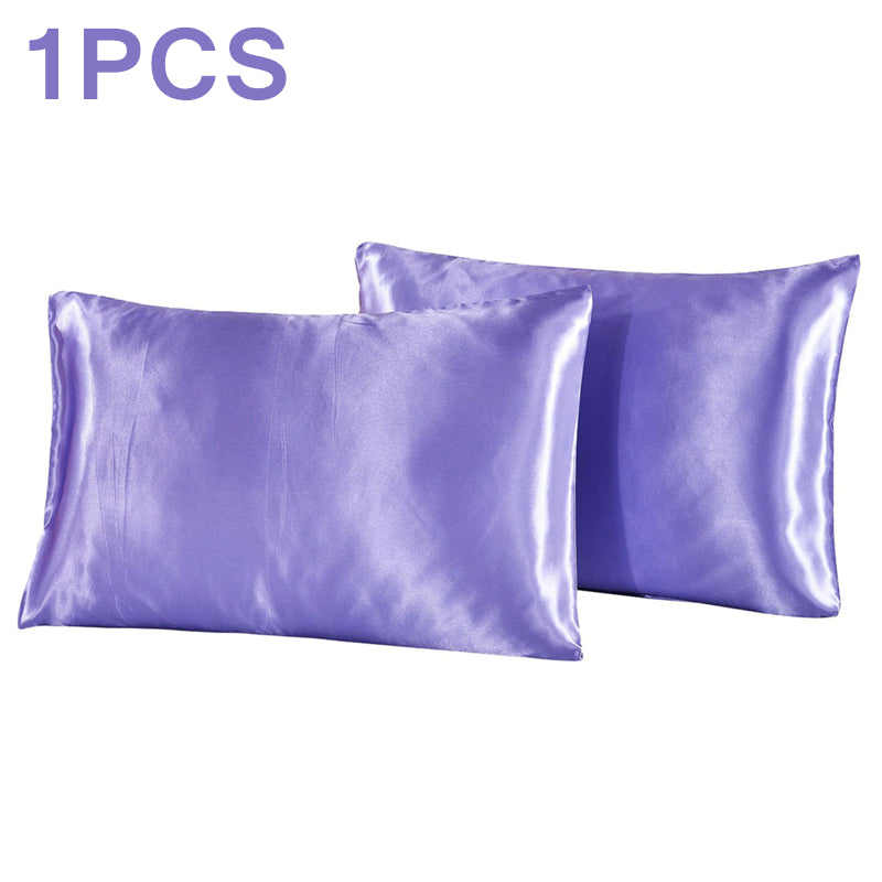 Satin Microfiber Pillowcase 51 x 76 cm purple by HitMyNeed