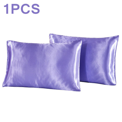Satin Microfiber Pillowcase 51 x 76 cm purple by HitMyNeed