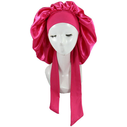 Satin Sleep Bonnet Night Cap for Women & Men by HitMyNeed