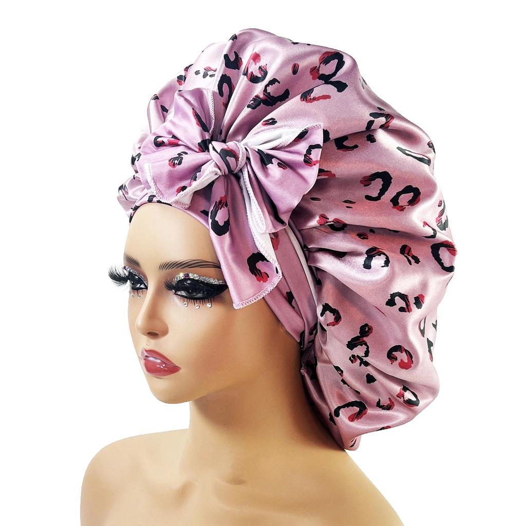 Satin Sleep Head Wrap with Long Ties by HitMyNeed