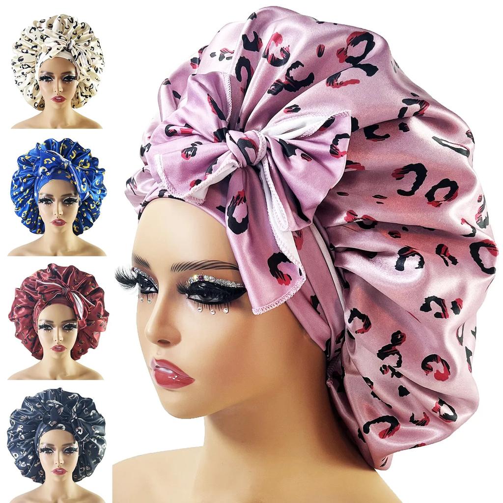 Satin Sleep Head Wrap with Long Ties by HitMyNeed