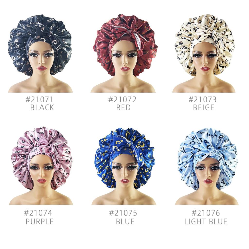Satin Sleep Head Wrap with Long Ties by HitMyNeed