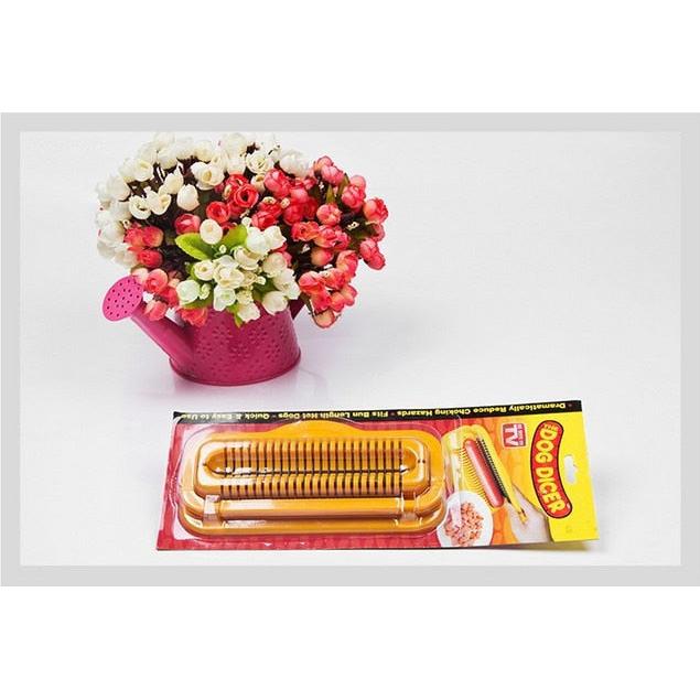 Sausage Cutter Plastic Kitchen Tool with Steel Blades by HitMyNeed