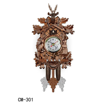Scandinavian Wooden Cuckoo Wall Clock, Silent Quartz 10.0 by HitMyNeed