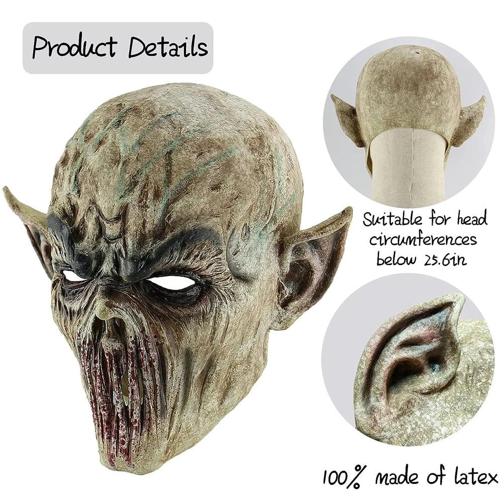 Scary Alien & Zombie Halloween Latex Mask by HitMyNeed