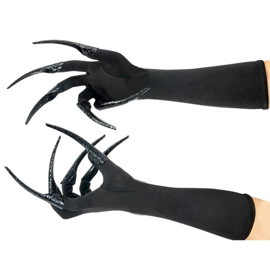 Scary Long Nails Gloves for Halloween Cosplay by HitMyNeed