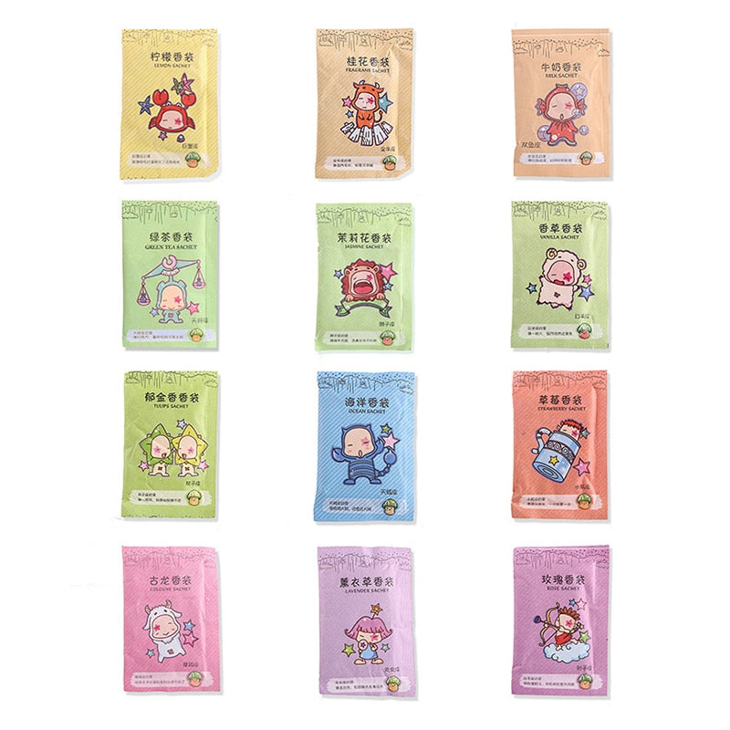 Scented Drawer Sachets Deodorizers (12 Pack) by HitMyNeed