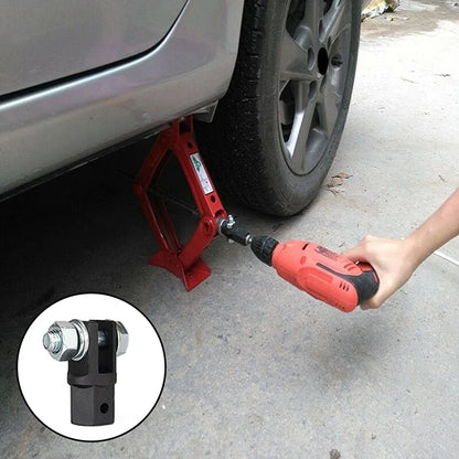 Scissor Jack Adapter 1/2" Drive for Impact Drills by HitMyNeed