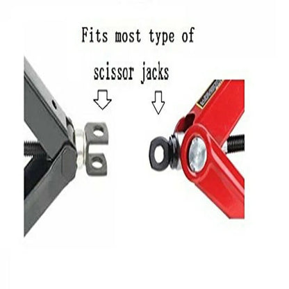 Scissor Jack Adapter 1/2" Drive for Impact Drills by HitMyNeed