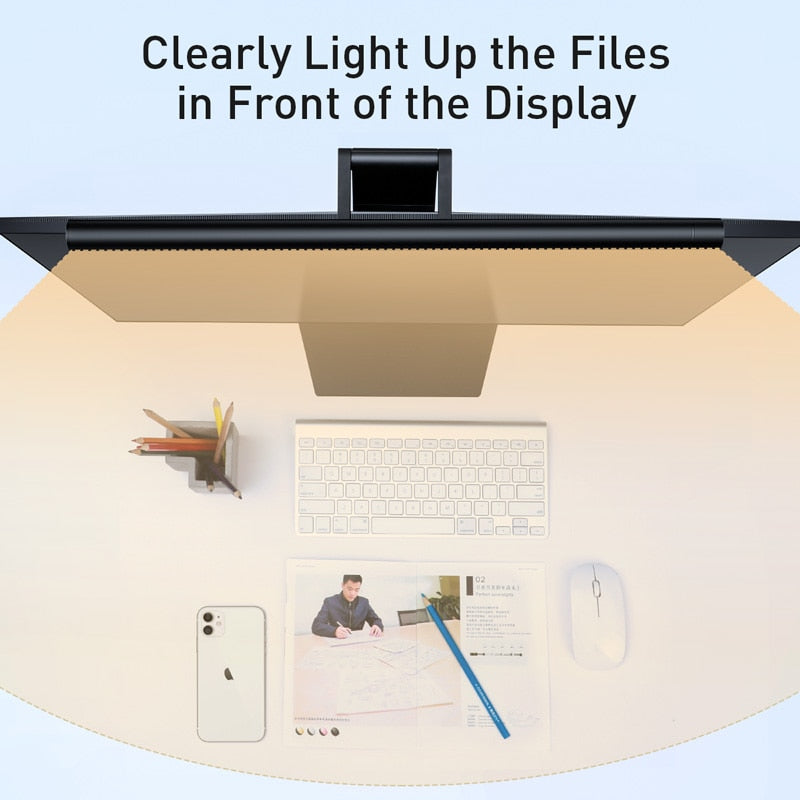 Screen Bar LED Monitor Light with 3 Color Modes by HitMyNeed