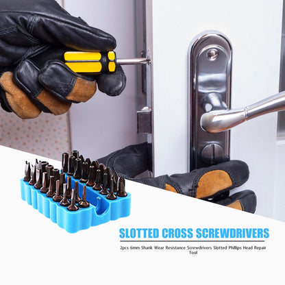 Screw Bit Holders Tool Organizer Set (2 Pack) by HitMyNeed