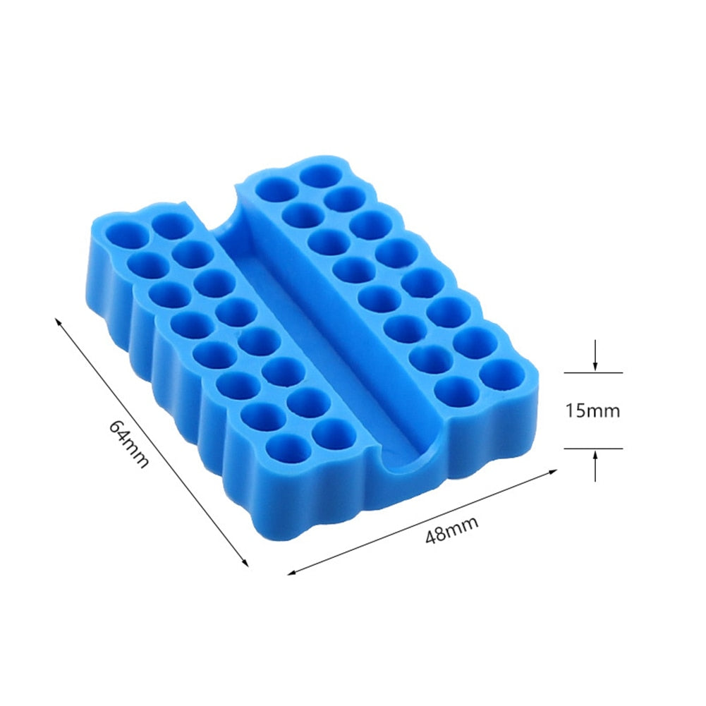 Screw Bit Holders Tool Organizer Set (2 Pack) by HitMyNeed