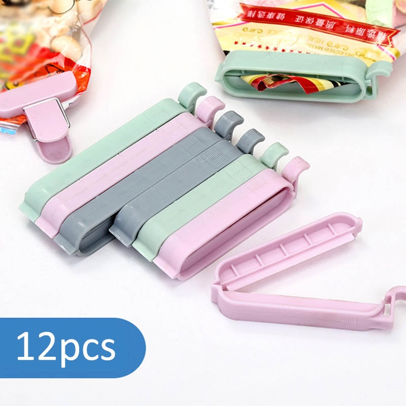 Sealing Clips Food Sealer Set (12pcs) by HitMyNeed