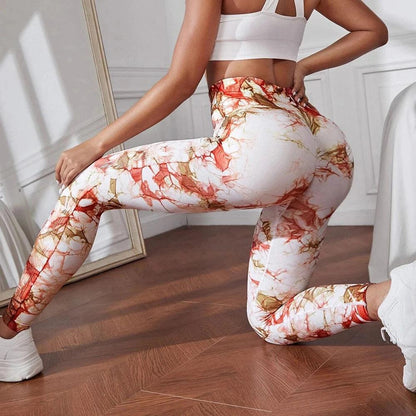 Seamless Tie Dye High Waist Workout Leggings 24 xs by HitMyNeed