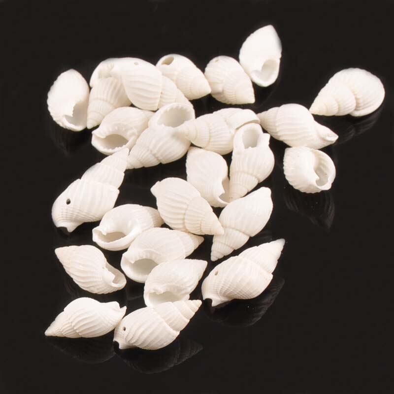 Seashell Beads DIY Set 50pcs for Jewelry Making by HitMyNeed