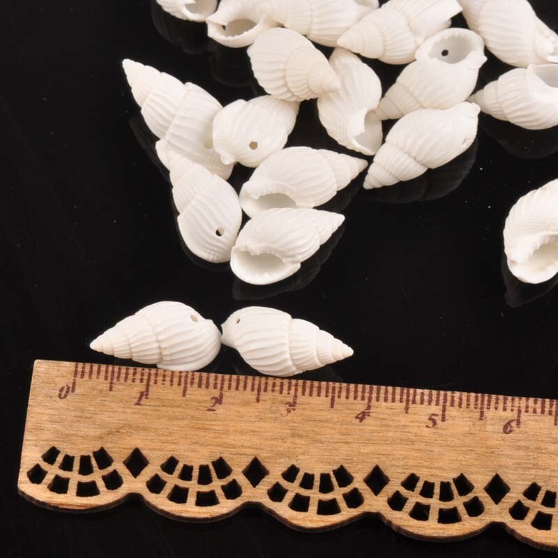 Seashell Beads DIY Set 50pcs for Jewelry Making by HitMyNeed