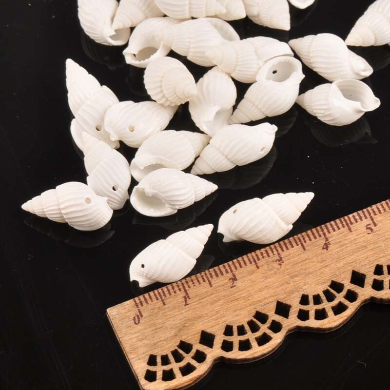 Seashell Beads DIY Set 50pcs for Jewelry Making by HitMyNeed