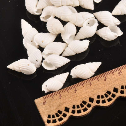 Seashell Beads DIY Set 50pcs for Jewelry Making by HitMyNeed