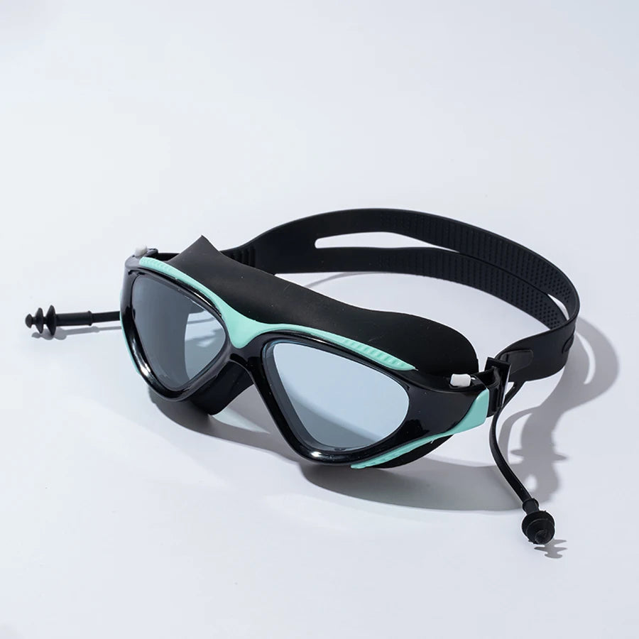 Seasprint Adult Anti-Fog UV Protection Swim Goggles black by HitMyNeed