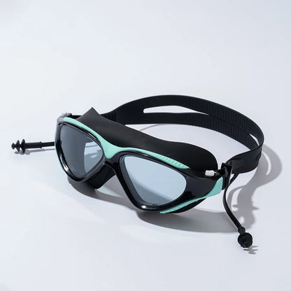 Seasprint Adult Anti-Fog UV Protection Swim Goggles black by HitMyNeed
