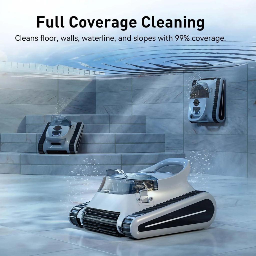 Seauto Crab Pro Cordless Robotic Pool Cleaner by HitMyNeed