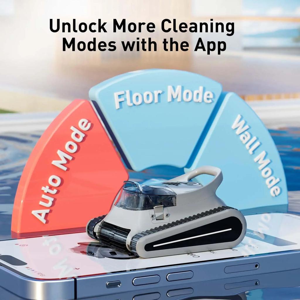 Seauto Crab Pro Cordless Robotic Pool Cleaner by HitMyNeed