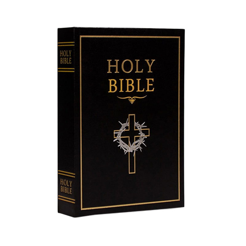 Secret Bible Safe Hidden Storage Box with Lock by HitMyNeed