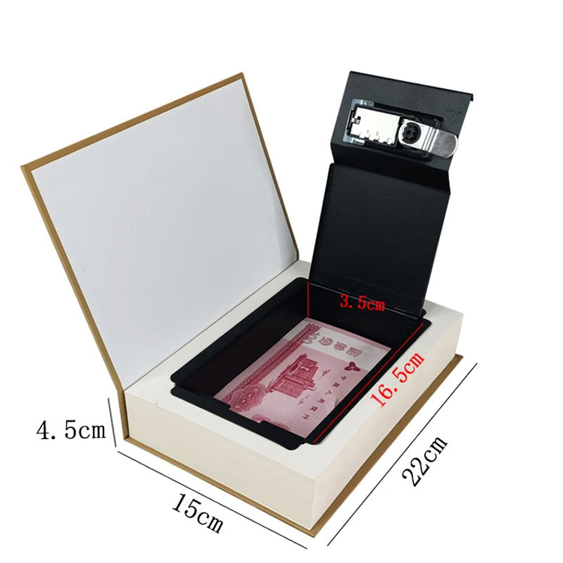 Secret Bible Safe Hidden Storage Box with Lock by HitMyNeed