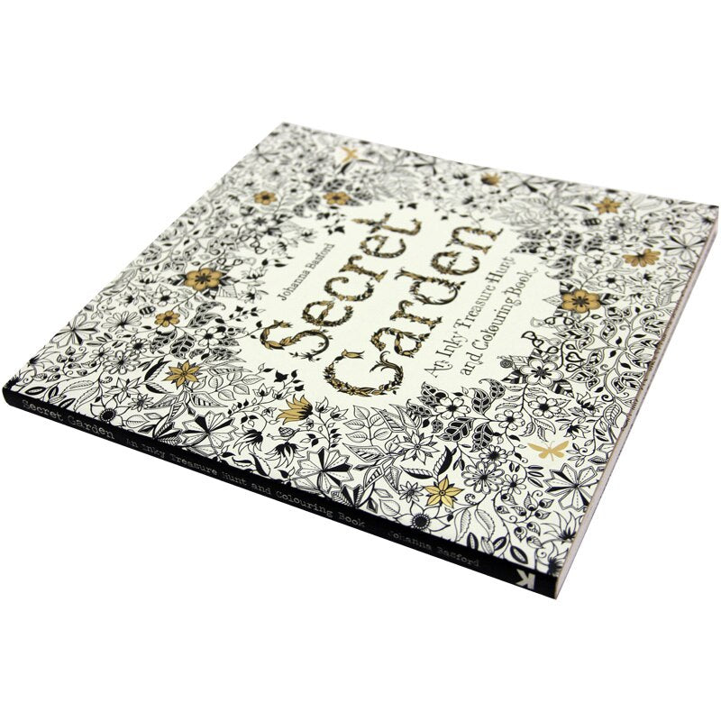 Secret Garden Coloring Book for Adults and Kids by HitMyNeed