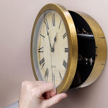 Secret Wall Clock Safe with Hidden Storage by HitMyNeed