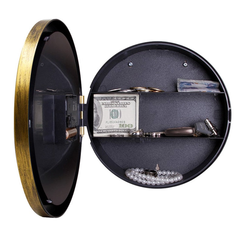 Secret Wall Clock Safe with Hidden Storage by HitMyNeed