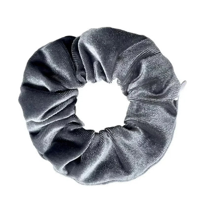 Secret Zipper Hair Scrunchie with Hidden Storage grey by HitMyNeed