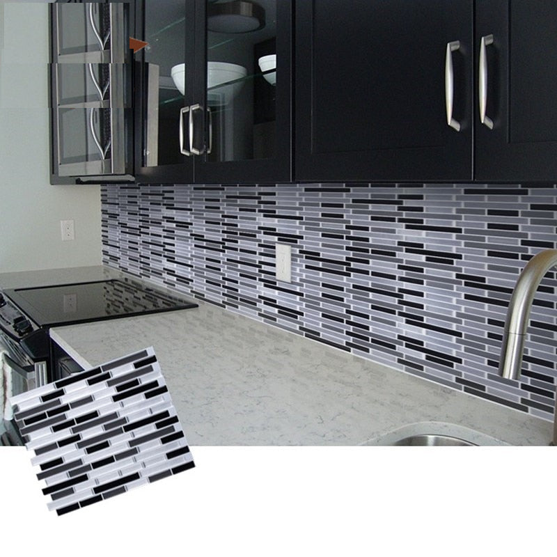 Self-Adhesive 3D Wall Tile Sticker 23.5 x 28 cm by HitMyNeed