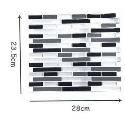 Self-Adhesive 3D Wall Tile Sticker 23.5 x 28 cm by HitMyNeed