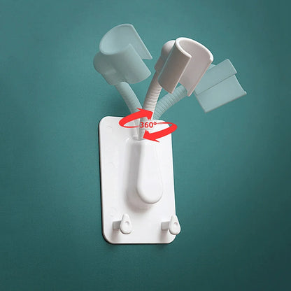 Self Adhesive Adjustable Shower Head Holder by HitMyNeed