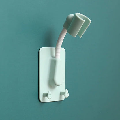 Self Adhesive Adjustable Shower Head Holder 1pcs-green by HitMyNeed