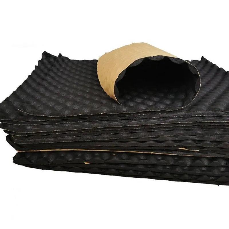 Self-Adhesive Car Sound Insulation Wave Foam 80x25cm by HitMyNeed