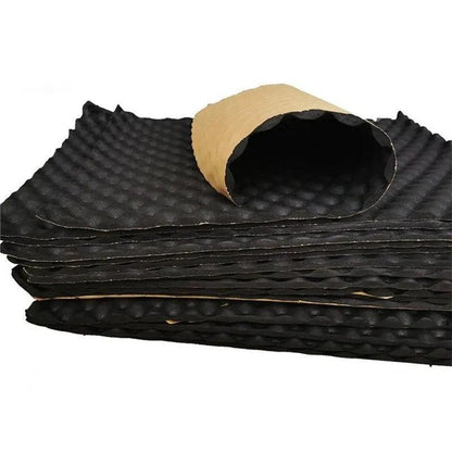 Self-Adhesive Car Sound Insulation Wave Foam 80x25cm by HitMyNeed
