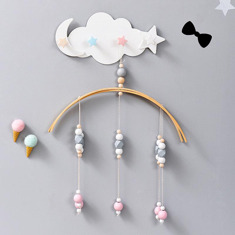 Self Adhesive Cloud Wall Hook with Star Pegs by HitMyNeed