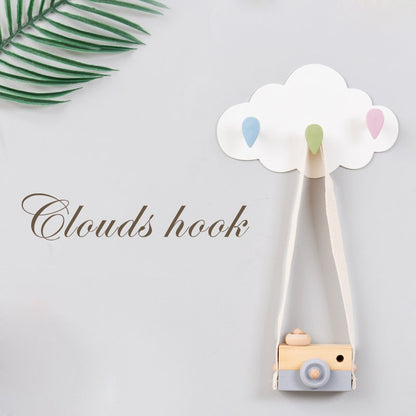Self Adhesive Cloud Wall Hook with Star Pegs by HitMyNeed