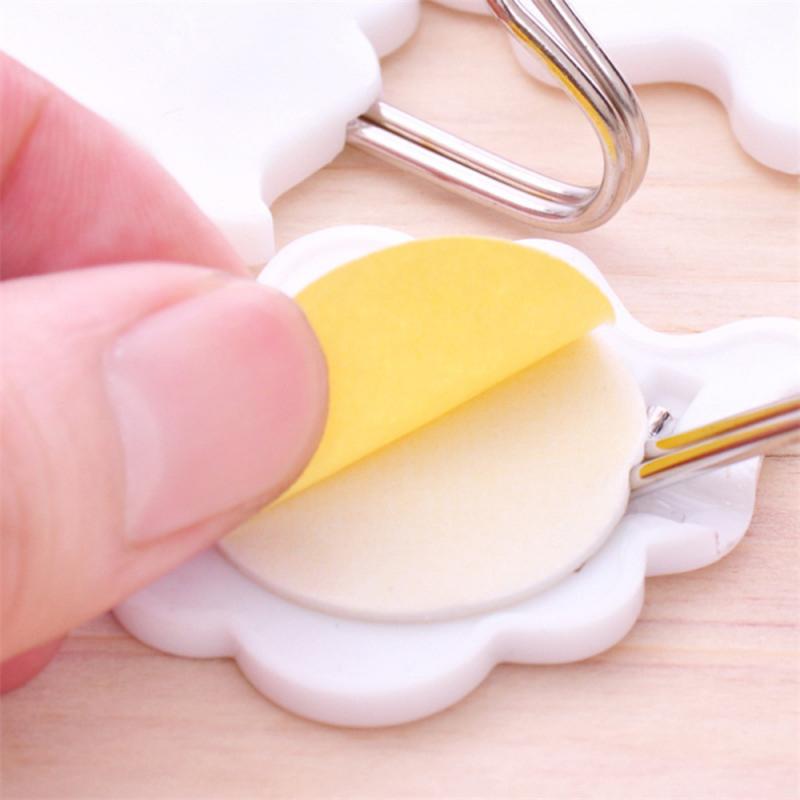 Self Adhesive Cloud Wall Hooks Set (3pcs) by HitMyNeed