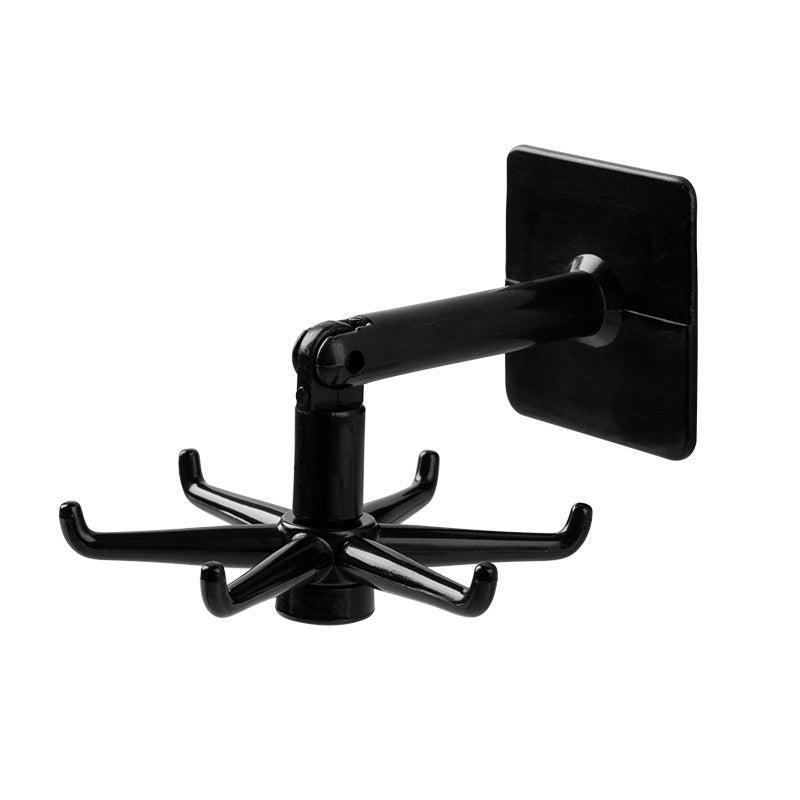 Self Adhesive Foldable 180° Rotating Storage Hook by HitMyNeed