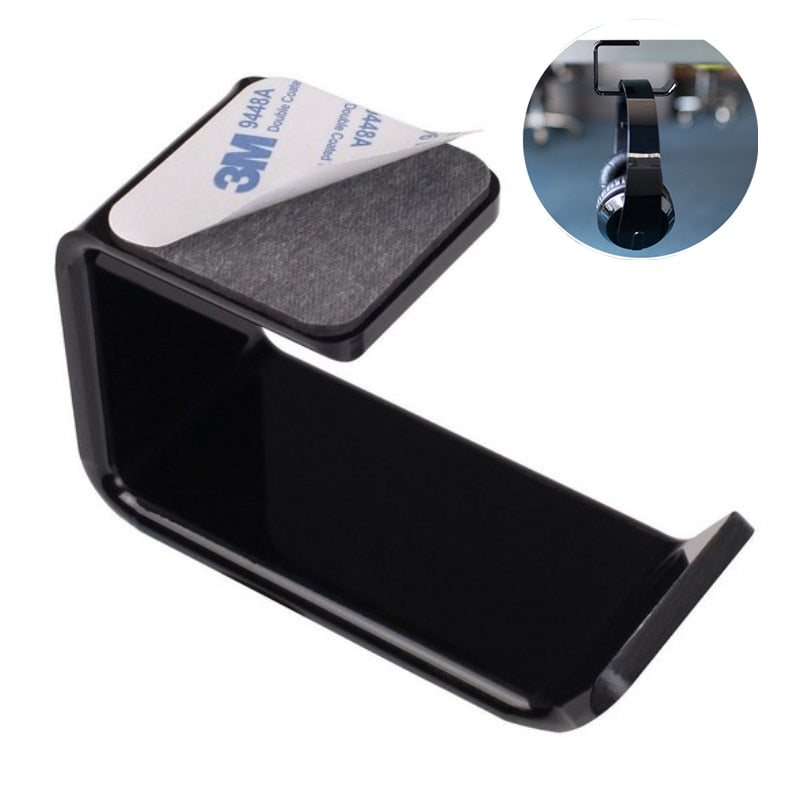 Self-Adhesive Headphone Hook Desk Holder by HitMyNeed