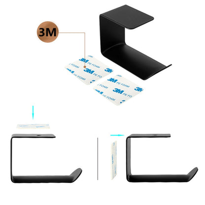 Self-Adhesive Headphone Hook Desk Holder by HitMyNeed