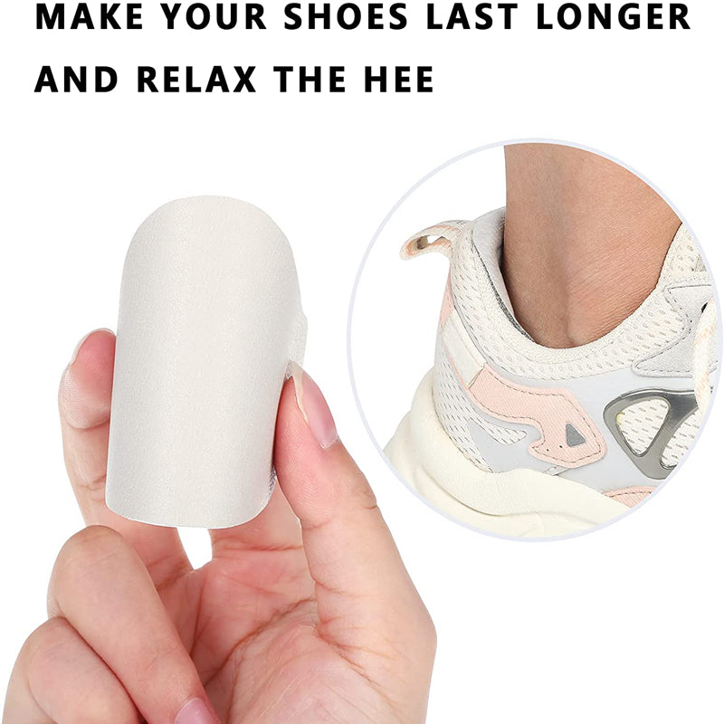 Self-Adhesive Heel Liners for Shoe Hole Repair (4 Pairs) by HitMyNeed