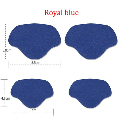 Self-Adhesive Heel Liners for Shoe Hole Repair (4 Pairs) royal-blue by HitMyNeed