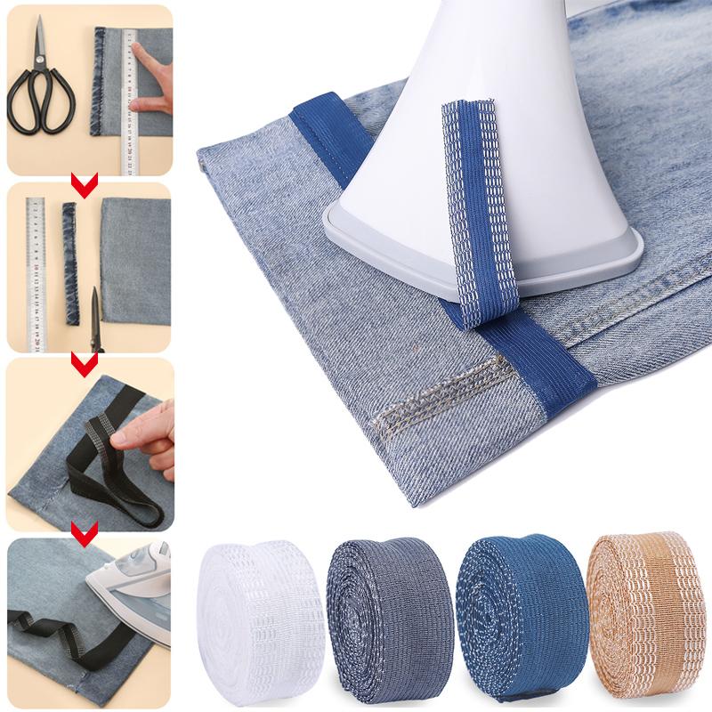 Self Adhesive Iron-On Hem Tape for Pants & Jeans by HitMyNeed