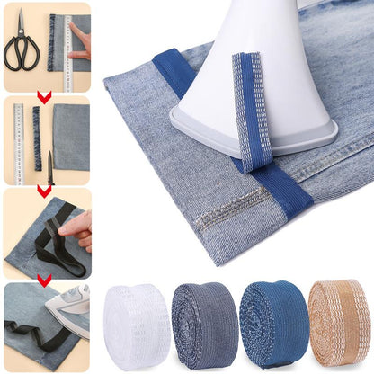 Self Adhesive Iron-On Hem Tape for Pants & Jeans by HitMyNeed