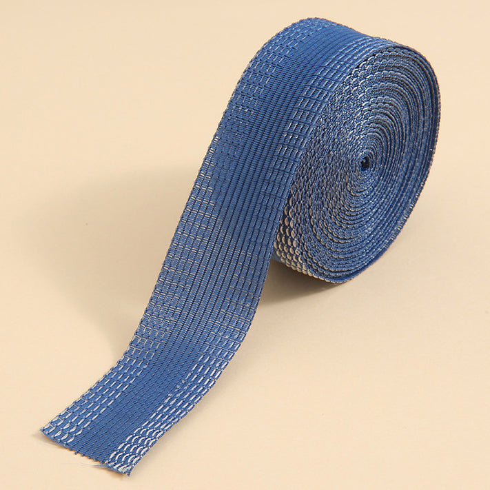 Self Adhesive Iron-On Hem Tape for Pants & Jeans blue 1m by HitMyNeed