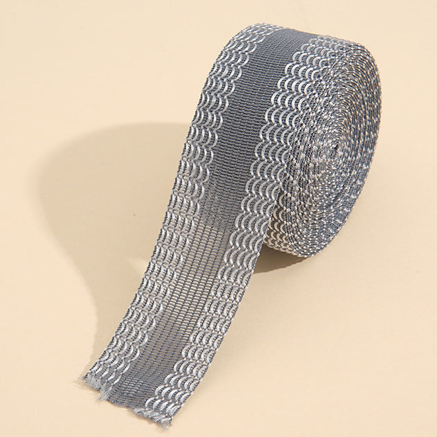 Self Adhesive Iron-On Hem Tape for Pants & Jeans gray 1m by HitMyNeed